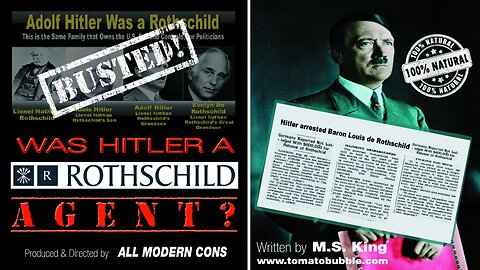 WAS HITLER A ROTHSCHILD AGENT - ADOLF HITLER THE LAST GREAT WHITE MAN?