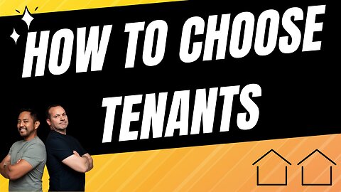 How to Qualify Tenants for your Rentals... (who to pick, who to skip)