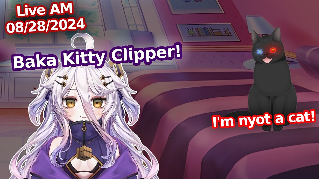 Working hard on that Henya "Baka Baka" Clip(AM Stream 08/28/24)
