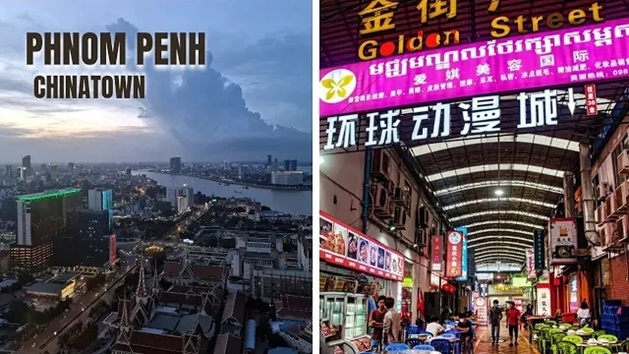 Walking Chinatown Phnom Penh Cambodia's Unusual Chinatown 🇰🇭