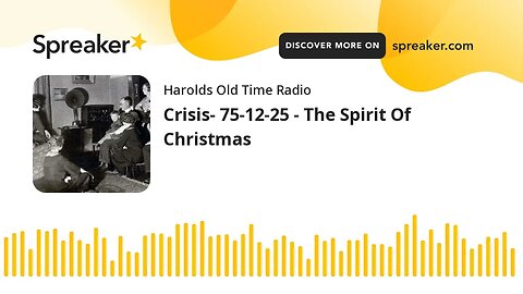 Crisis- 75-12-25 - The Spirit Of Christmas