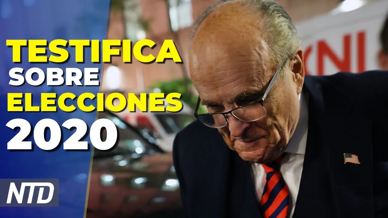 Giuliani testifica sobre elecciones 2020 en Georgia; Juez decidirá si revela declaración jurada |NTD