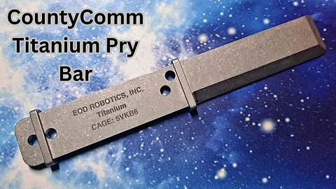 CountyComm Titanium Pry Bar