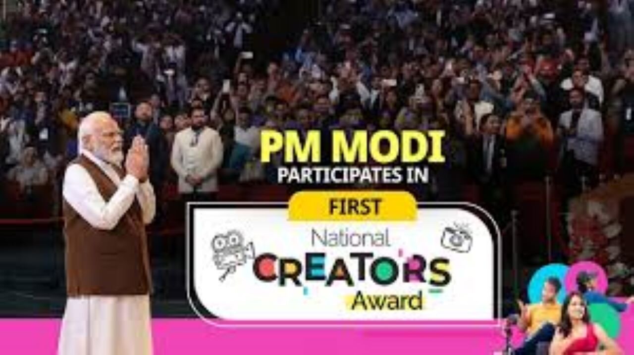 PM Modi Live | National Creators Awards 2024 Live | Live from Bharat Mandapam, New Delhi