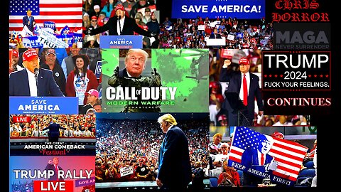 Call Of Duty : TRUMP's Pro America Rally Continues 👱🏻🇺🇸🗽🇺🇸🗽🇺🇸🪖🎖🗽💚✊🏻✊🏻✊🏻👩🏻‍❤️‍💋‍👨🏻👨‍👩‍👧‍👦💵💵💵💵❤️🤍💙 (on PS5🎮)