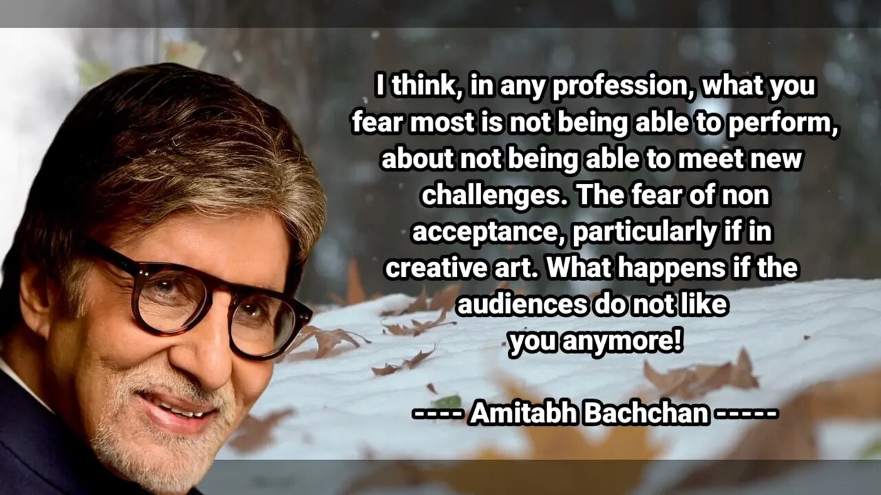 Amitabh Bachchan Motivational Quotes in English