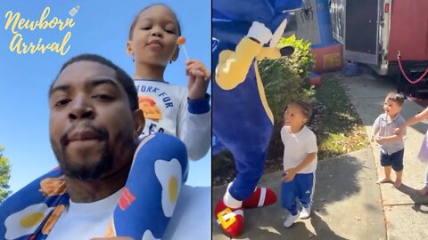 Scrappy & Bambi Rent Out Sonic Gamer Truck For Son Breland's 4th B-Day! 🎮