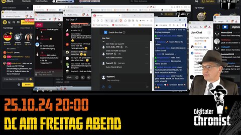 Aufzeichnung vom 25.10.24 DC am Freitag Abend