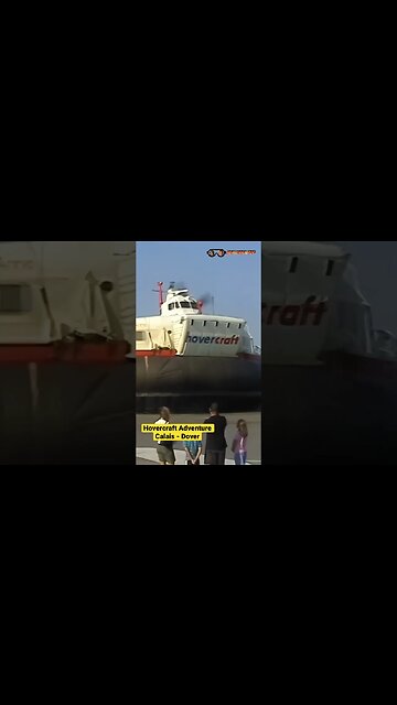 Before the Chunnel there were many ways to cross the English Channel. Boat, Hydrofoil & Hovercraft!