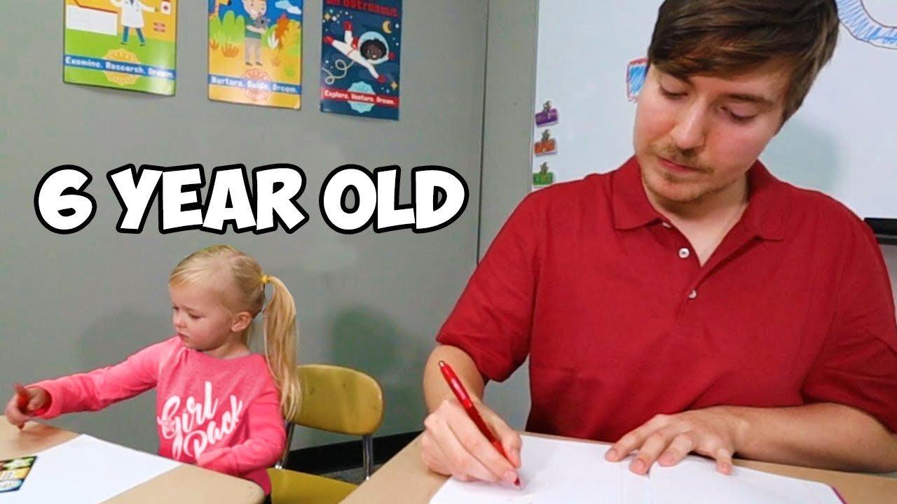 I Went Back To 1st Grade For A Day