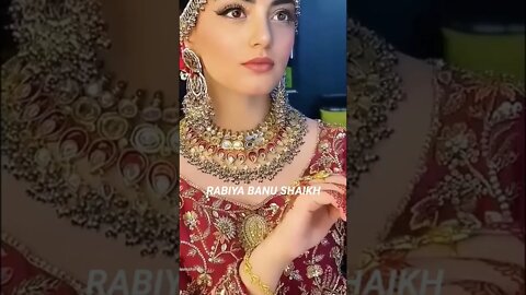 OZGE TORER BALA KHATUN IN PAKISTANI WIDDING DRESS