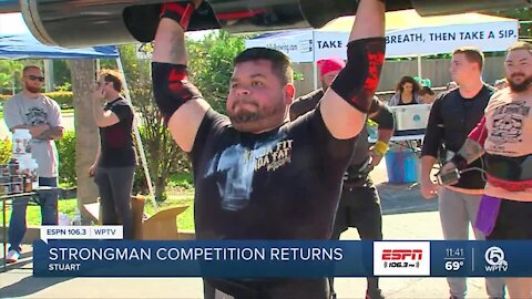 Strongman Classic takes over Stuart