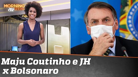 Após crítica de Bolsonaro e apoiadores, Maju faz “esclarecimento” no Jornal Hoje