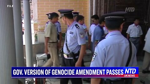 UK Genocide Amendment Passes