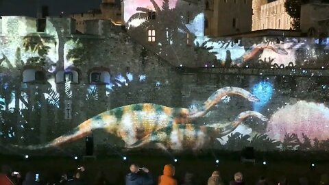 A spectacular light And sound show #toweroflondon