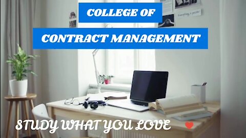 Contract Management | College of Contract Management