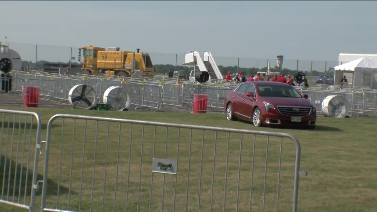 President Trump visits Oshkosh Monday