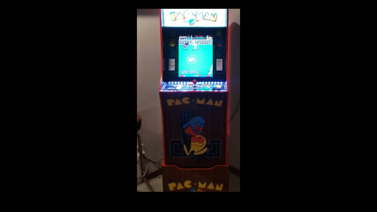 Arcade 1up Pacman cabinet modded
