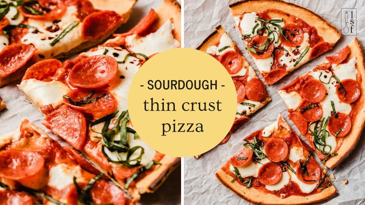 Thin Crust Sourdough Pizza