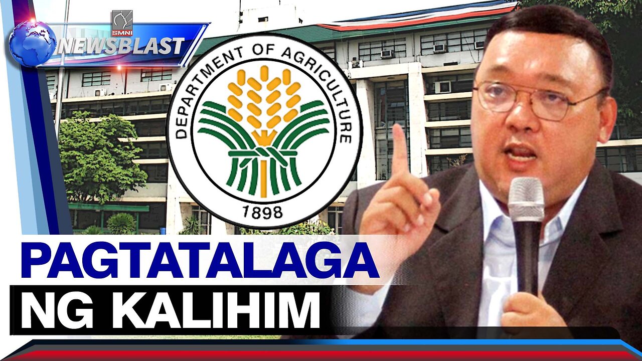 Pagtatalaga ng kalihim ng Department of Agriculture, napapanahon na —Atty. Roque