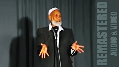 REMASTERED Ahmed Deedat's 'Israel and Arabs - Is it Conflict or Conciliation' Lecture Durban, SA