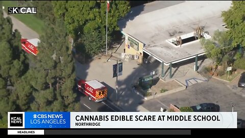 5 middle school students fall ill after possibly ingesting marijuana-laced edibles.