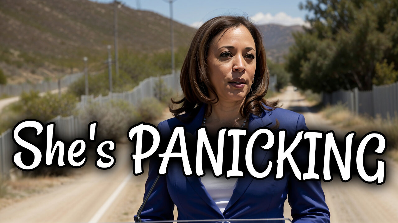 Harris is DESPARATE to boost her TANKING approval