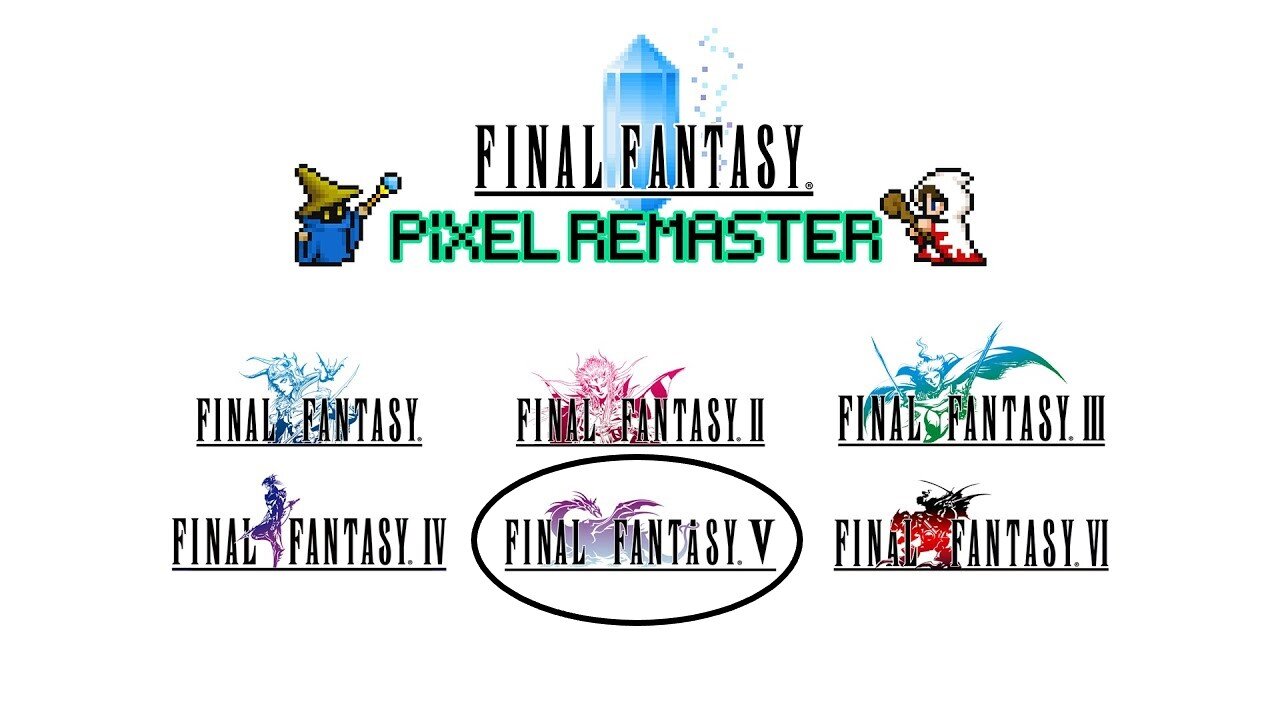 Final Fantasy Pixel Remaster - FF V Intro