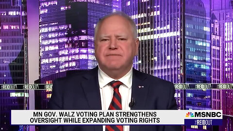 Tim Walz: There's No Guarantee To Free Speech With Disinformation Or Hate Speech