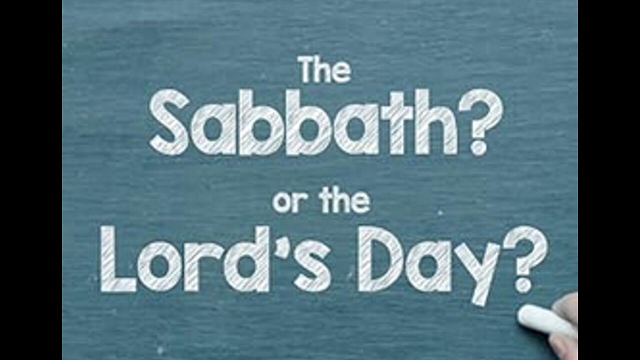 Should Christians Observe the Sabbath or Lord's Day?