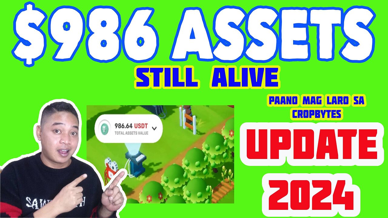 Paano maglaro sa CROPBYTE 2024? | Buhay parin assets ko | Since 2022