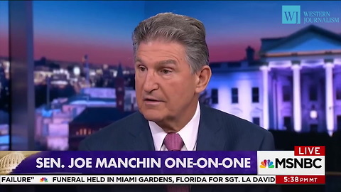 Senator Joe Manchin: 'Wouldn't Be Wise' For Hillary Clinton To Campaign In WV