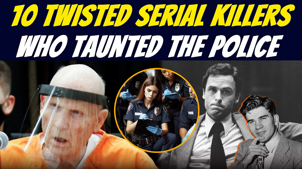 10 Twisted Serial Killers Who Taunted The Police | Creepshow