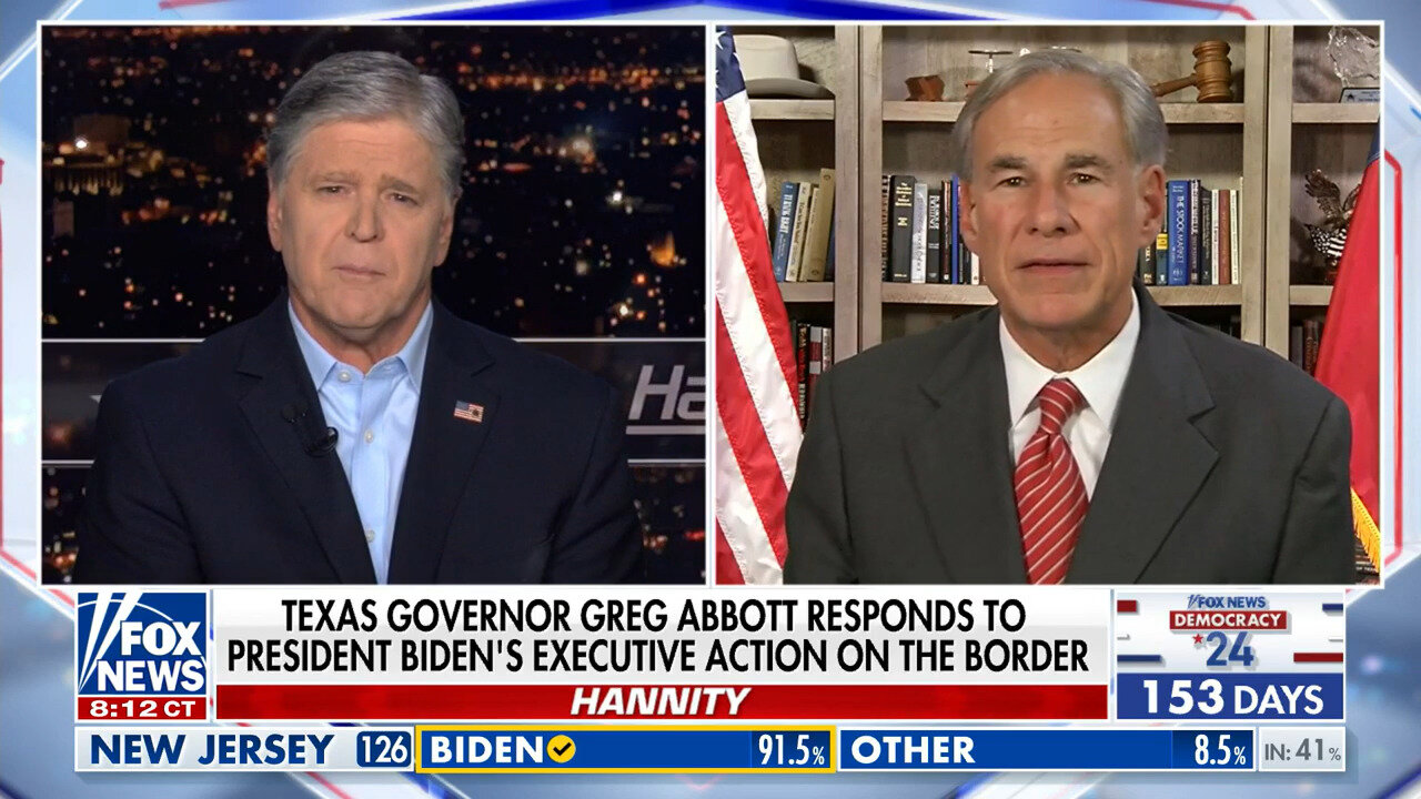 Texas Gov. Greg Abbott Responds To Biden's Executive Border Action: 'Nothing More Than Gaslighting'