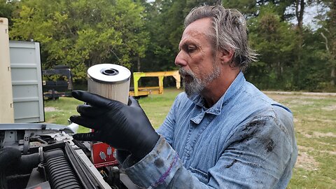 WRONG SIZE FUEL FILTER / REBUILT FIRST MOTOR AT AGE 9