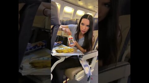 She Did That On An Airplane !!
