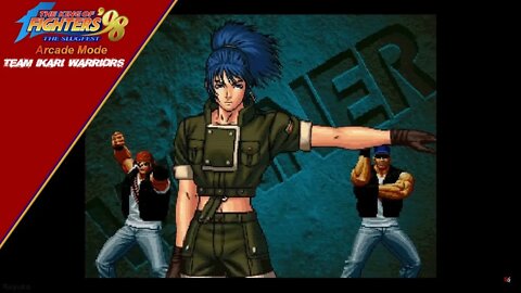 The King of Fighters 98: Arcade Mode - Team Ikari Warriors