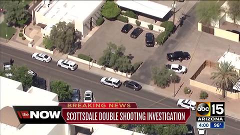 Police investigating double shooting in Scottsdale