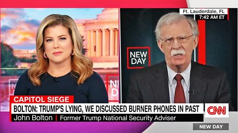 Trump: I Have No Idea What Burner Phones Are; Bolton: Trump Said It All the Time