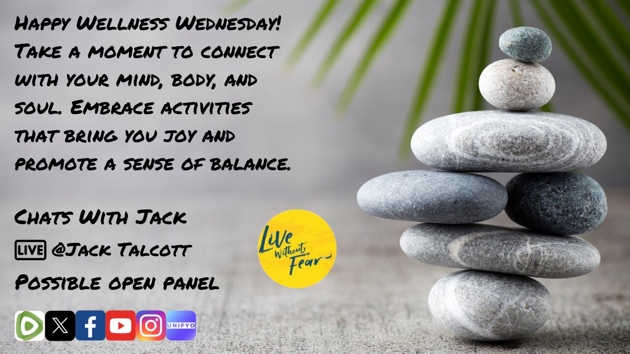 Realizing Awareness; Chats with Jack and Open(ish) Panel Opportunity