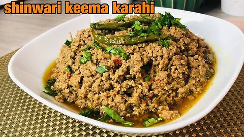 Shinwari Keema Karahi
