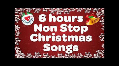 6 hours BEST CHRISTMAS SONGS & Most Popular Christmas Song Playlist