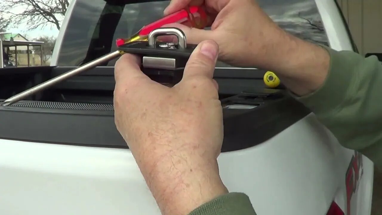 Installing Bullring Hooks On A Ford F150 - Great Tiedown Points