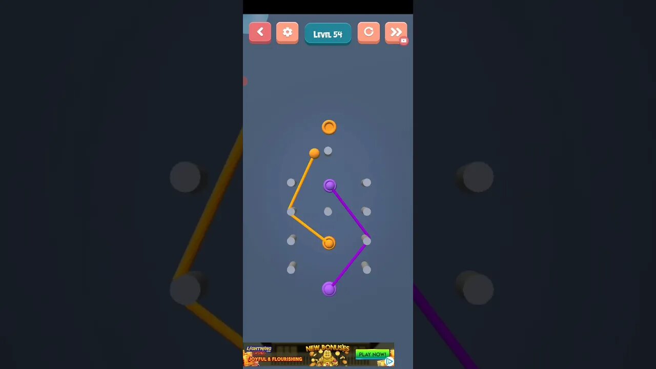 Color Rope Puzzle - Level 054