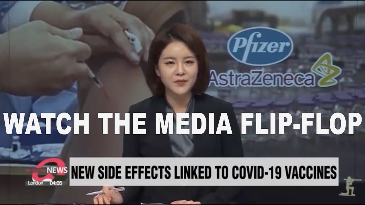 MEDIA PUSHING VAX SHOT, BUT NOW FLIPPING 180 DEGREES