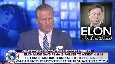 Elon Musk Says FEMA is Failing to Assist Him in Getting Starlink Terminals to Those in Need