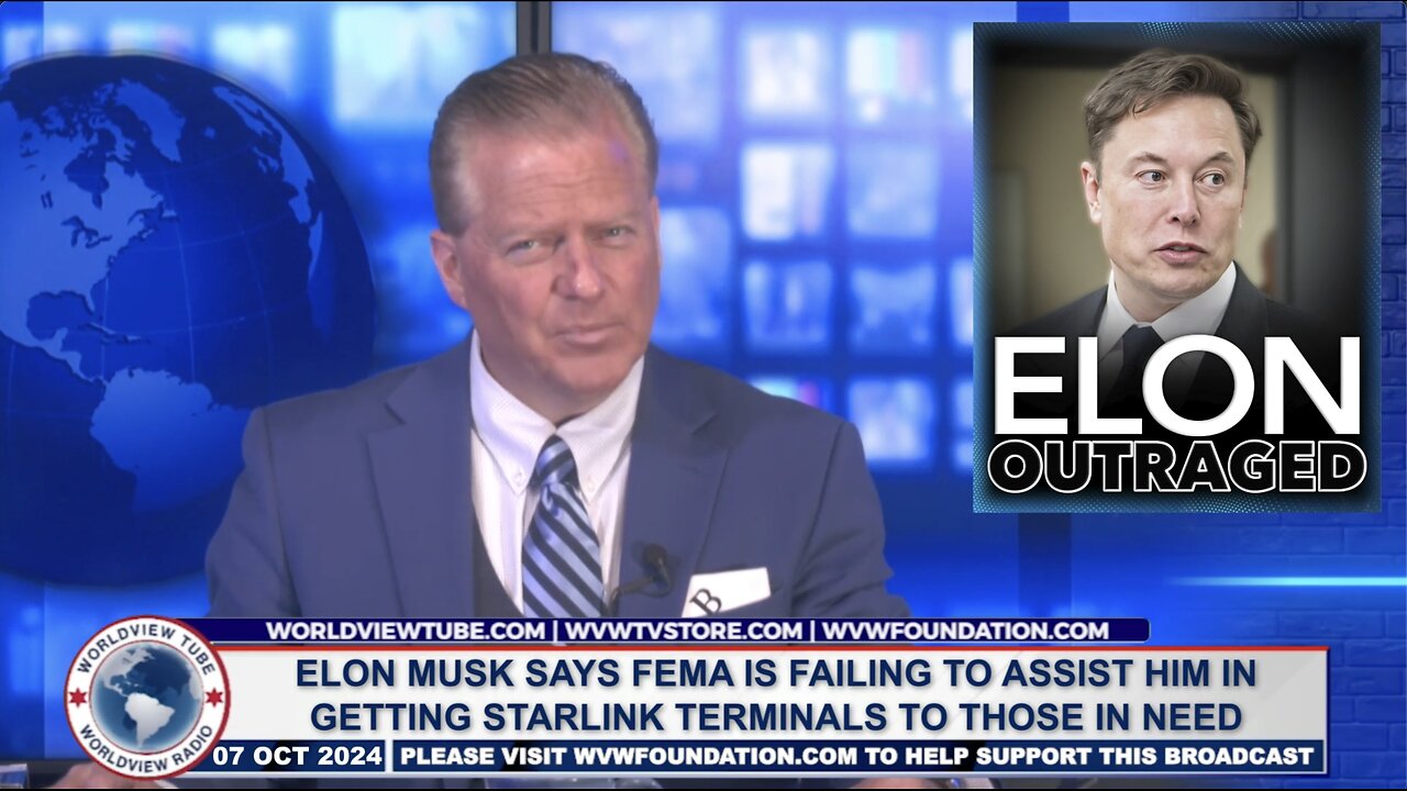 Elon Musk Says FEMA is Failing to Assist Him in Getting Starlink Terminals to Those in Need