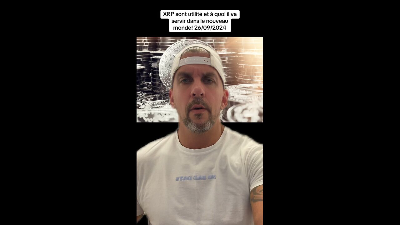 XRP et son utilité et à quoi il va servir dans le nouveau monde! 26/09/2024