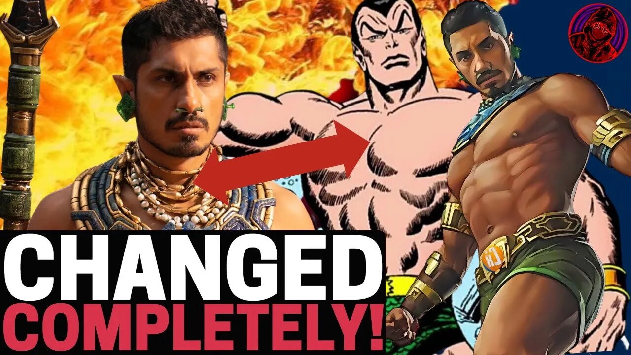Marvel Fans ROAST Black Panther Wakanda Forever NAMOR! Background CHANGED For Diversity!