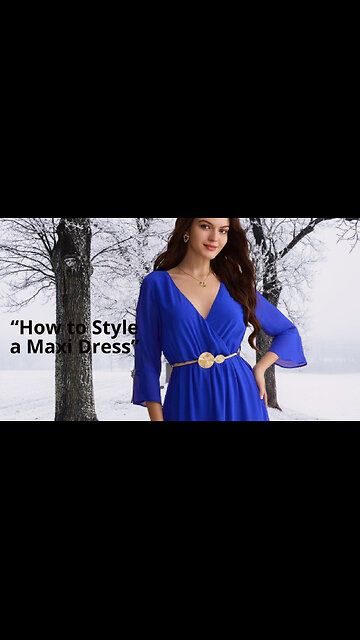 How to Style a Maxi Dress for Any Occasion